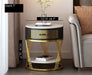 Creative Nordic Bedside Round Coffee Table Gold / Dia19.7*H21.7"