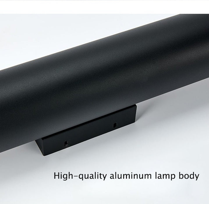 MIRODEMI® Black Waterproof Outdoor Aluminum LED Wall lamp For Garden, Porch