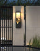 MIRODEMI® Black Solar Outdoor Original Design Waterproof Wall Light For Garden, Courtyard