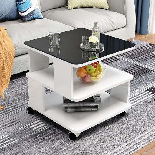 Modern Simplicity Coffee Table Made of Solid Wood with Multifunctional Storage image | luxury furniture | luxury coffee table