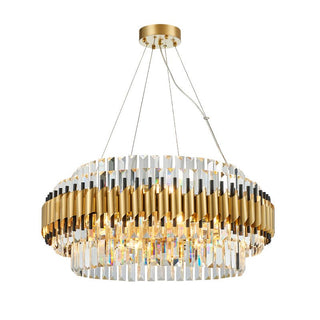 MIRODEMI® Luxury Crystal LED Chandelier of Stainless Steel for Living Room, Lobby image | luxury lighting | luxury chandelier