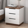 Modern Light Luxury Nightstand made of Wood For Bedroom image | luxury furniture | luxury wooden tables | luxury nightstands