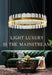 MIRODEMI® Gold Glass Round Led Chandelier for living room, dining room, bedroom