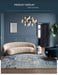 Blue/Grey/Beige Fluffy Rectangle Area Carpet
