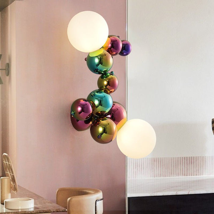 MIRODEMI® Modern Wall Lamp in the Shape of Colorful Spheres, Living Room