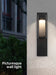 MIRODEMI® Black/Bronze Outdoor Waterproof LED Aluminum Wall Light With Motion Sensor image | luxury furniture | outdoor lamps