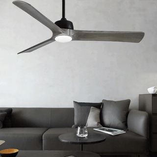 MIRODEMI® Modern Led Ceiling Fan with Remote Control made of Solid Wood image | luxury lighting | wooden ceiling fans