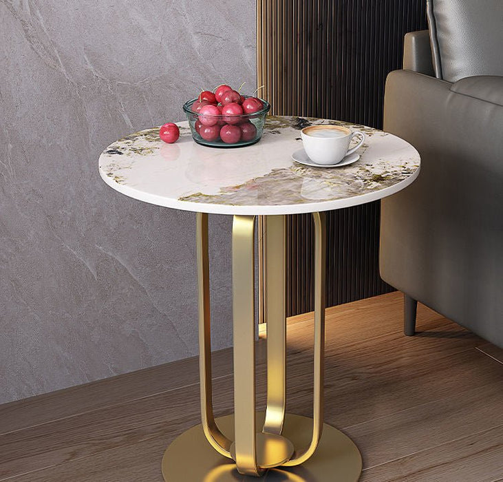 Golden Small European-style Coffee Table