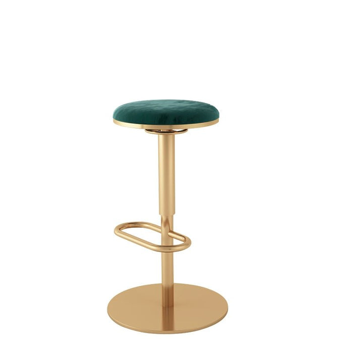 Luxury Round Rotating and Lifting Bar Stool without Backrest image | luxury furniture | stool without backrest | bar stools
