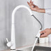 MIRODEMI® White/Matte Black/Brushed Nickel Kitchen Faucet Mixer With Smart Sensor White / W9*H18.5"
