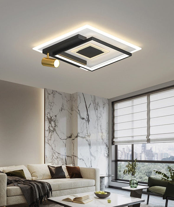 MIRODEMI® Nordic Square LED Ceiling Light  for Living Room, Dining Room