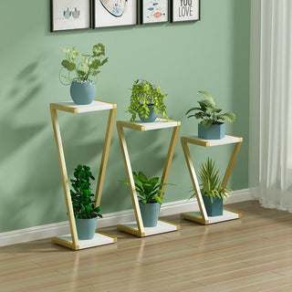 Multi-layer Plant Shelves Made in European Style image | luxury furniture | luxury plant shelves | luxury plant stands