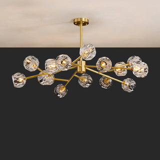 MIRODEMI® Luxury Crystal LED Chandelier for Dining Room, Kitchen, Living Room image | luxury lighting | crystal chandeliers