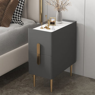 Multi-functional Bedside Cabinet with Refitting Made in Nordic Style image | luxury furniture | luxury bedside cabinets