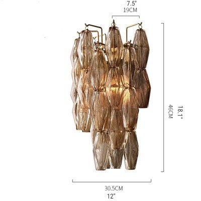 MIRODEMI® Luxury Crystal Wall Lamp in Decorative Style for Living Room, Bedroom image | luxury lighting | luxury wall lamps