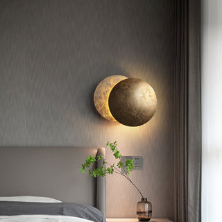 MIRODEMI® Creative Wall Lamp Solar Eclipse Style, Living Room, Bedroom image | luxury lighting | solar eclipse wall lamps