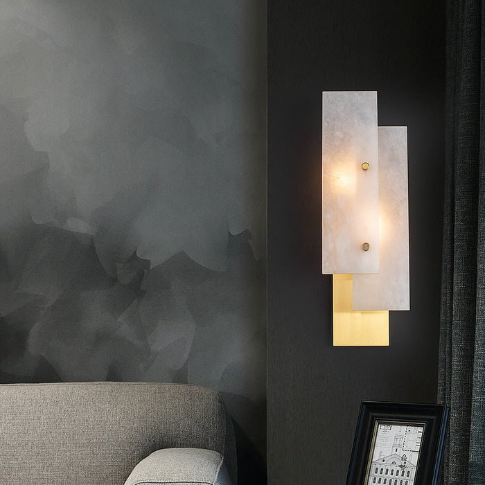 MIRODEMI® Luxury Marble Wall Lamp in Postmodern Style for Dining Room, Bedroom