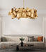 Mirodemi® Postmodern Grey/Gold Iron Chandelier For Living Room, Dining Room Dia23.6" / Warm white / Gold copper