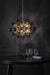 Mirodemi® Creative Black Grape Shape Glass Pendant Lamp For Living room, Bar Dia23.6" / Warm white