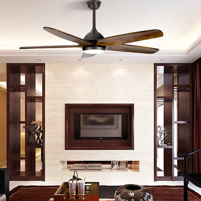 MIRODEMI® 60" European Styled Solid Wood Ceiling Fan with Remote Control