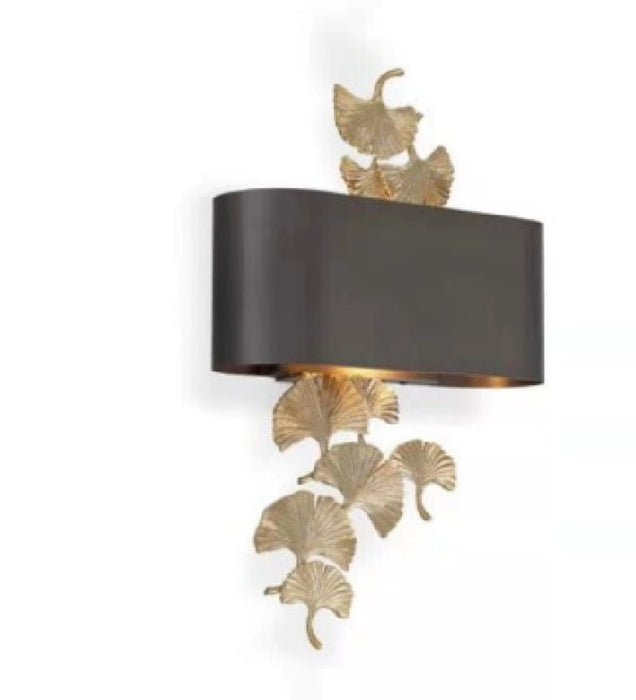 MIRODEMI® Luxury Wall Lamp in Retro Gingko Leaves Style, Living Room, Bedroom image | luxury lighting | luxury wall lamps
