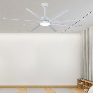 MIRODEMI® 66" Modern Aluminum LED Ceiling Fan With Remote Control image | luxury furniture | aluminium ceiling fans