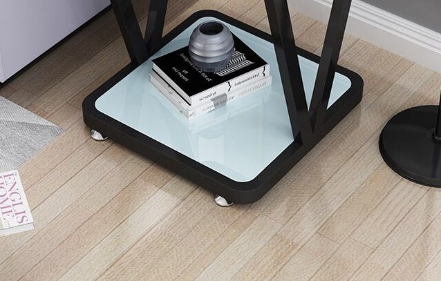 White/Gold/Black Small Modern Nordic Coffee Table For Bedside And Office