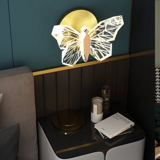 MIRODEMI® Luxury Stylish Light in the Shape of Butterfly for Bedroom, Living Room image | luxury lighting | butterfly lamps