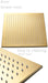 MIRODEMI® Luxury Golden Bath Shower Faucet Rainfall LED Shower Head 3-way Mixer