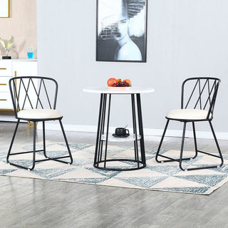 Gold/Black Wrought Iron Light Luxury Backrest Chair image | luxury furniture | luxury chairs | unique furniture | home decor