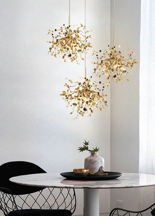 MIRODEMI® LED Chandelier in a Nordic Style of Stainless Steel for Dining Room