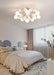 MIRODEMI® Creative Flower Branch LED Ceiling Lamp for Bedroom, Living Room, Corridor White / 8 ball