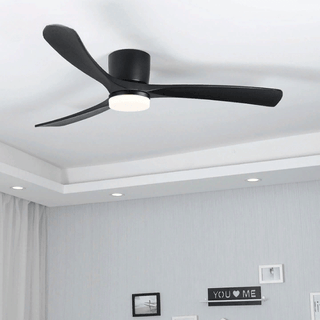 MIRODEMI® 36" LED Wooden Ceiling Fan with Lamp and Remote Control image | luxury furniture | wooden ceiling fans | home decor