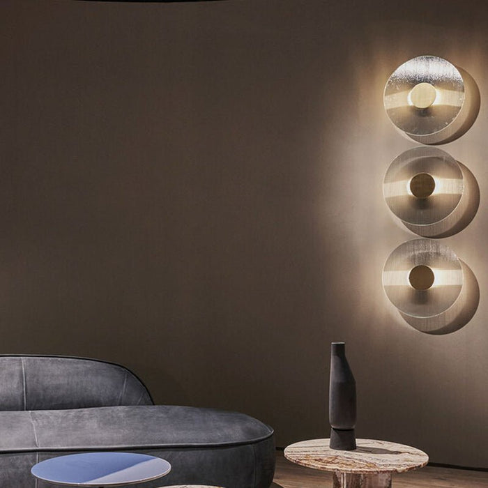 MIRODEMI® Modern Wall Lamp in the Shape of the Circle for Living Room, Bedroom image | luxury lighting | luxury wall lamps