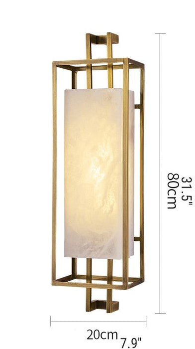 MIRODEMI® Modern Marble Lamp in Classic Chinese Style for Living Room, Bedroom image | luxury lighting | chinese marble lamps