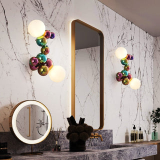 MIRODEMI® Modern Wall Lamp in the Shape of Colorful Spheres, Living Room image | luxury lighting | luxury wall lamps