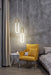 MIRODEMI® Saint-Martin-d'Entraunes | Paper Clip-Shaped Lighting Fixture 2 Lights / Small / Warm Light