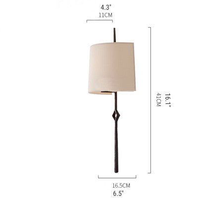 MIRODEMI® Modern Cloth Wall Lamp in American Style, Living Room, Bedroom