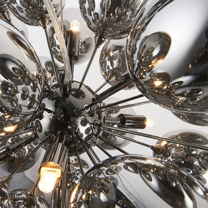 Mirodemi® Creative Black Grape Shape Glass Pendant Lamp For Living room, Bar
