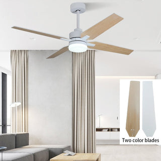 MIRODEMI® 52" Ceiling Fan Lamp with Plywood Blade image | luxury furniture | colorful ceiling fans | ceiling fans win lamp