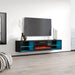 TV Stand with Fireplace Heating and High-end Atmosphere