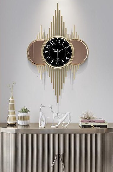 Creative Mute Wall Clock  Made of Metal