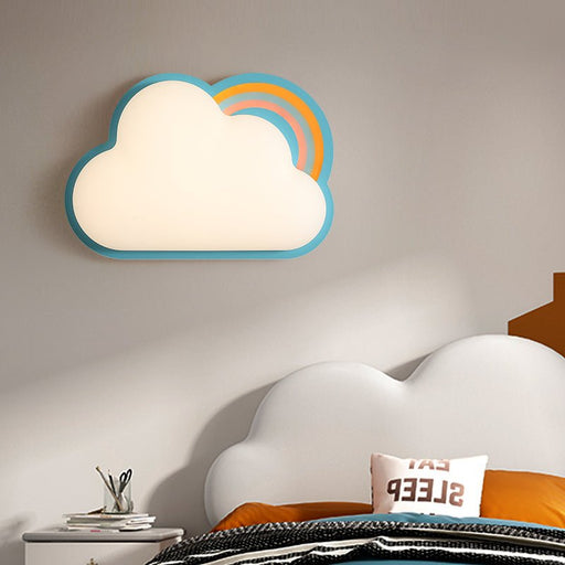 MIRODEMI® Modern small LED Ceiling Light For Kids Room, Living Room, Bedroom Blue