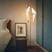 MIRODEMI® Luxury Gold Modern parrot floor lamp for bedroom, study room, living room Warm light