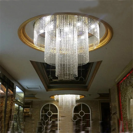 MIRODEMI® Modern Crystal LED Ceiling Lamp for Living Room, Dining Room, Kitchen image | luxury lighting | modern ceiling lamp