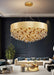 Creative Crystal Chandelier for Modern Living Room Cool light / Dimmable / Dia39.4*H11.8"