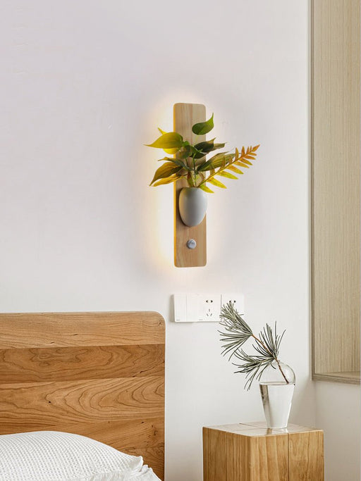 MIRODEMI® Modern Artificial Plant Wall Lamp for Living Room image | luxury lighting | luxury wall lamps | lamps with plants