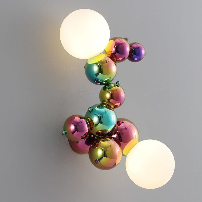 MIRODEMI® Creative Wall Lamp in the Shape of Colorful Spheres, Living Room image | luxury lighting | sphere shape wall lamps