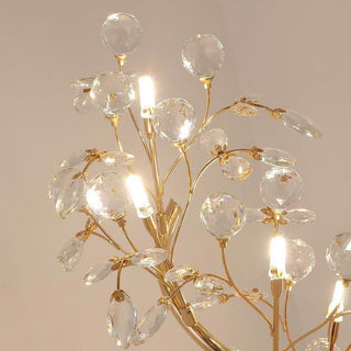 MIRODEMI® Gold Crystal LED Table Lamp in the Shape of Tree for Living Room, Bedroom image | luxury lighting | table lamps