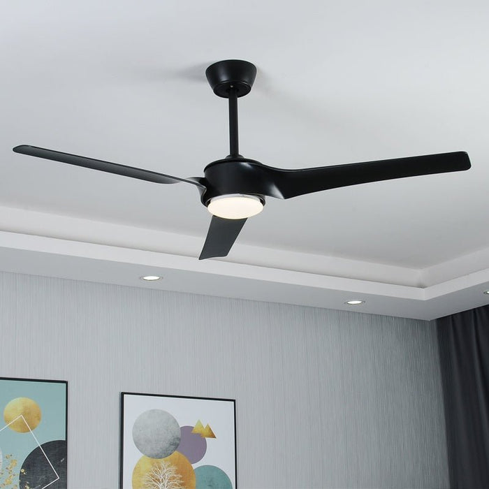 MIRODEMI® 52"  Ceiling Fan Lamp with Plastic Blade and Remote Control